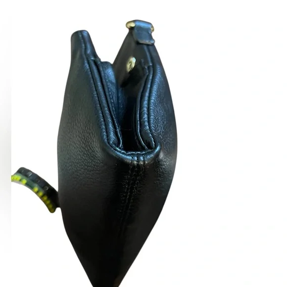 Michael Kors Fulton Crossbody Bag Black Pebbled Leather - Picture 12 of 15